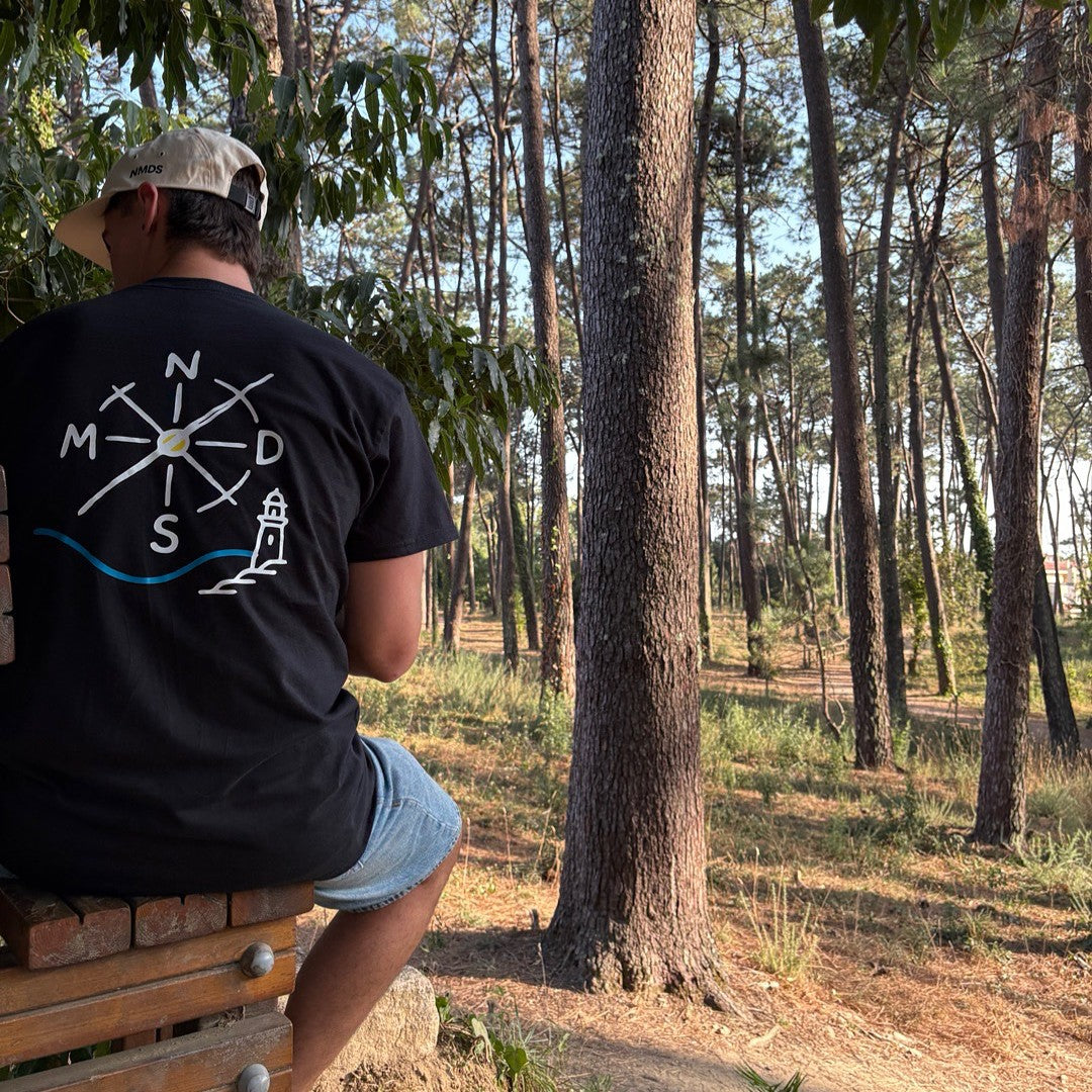 Camiseta Nómadas 24/7 unisex, look casual urbano