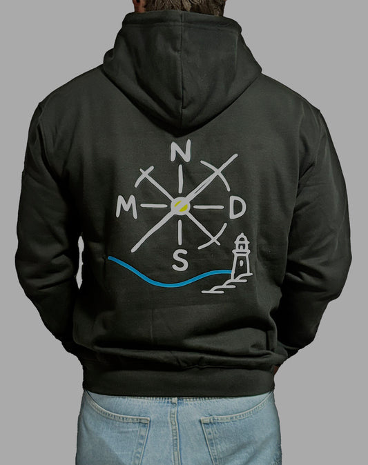 Sudadera con capucha NMDS, algodón sostenible streetwear