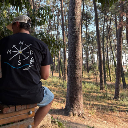 Camiseta Nómadas 24/7 unisex, look casual urbano