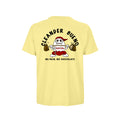 Camiseta Cleander amarilla vista trasera