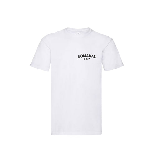 Camiseta manga corta unisex Nómadas 24/7
