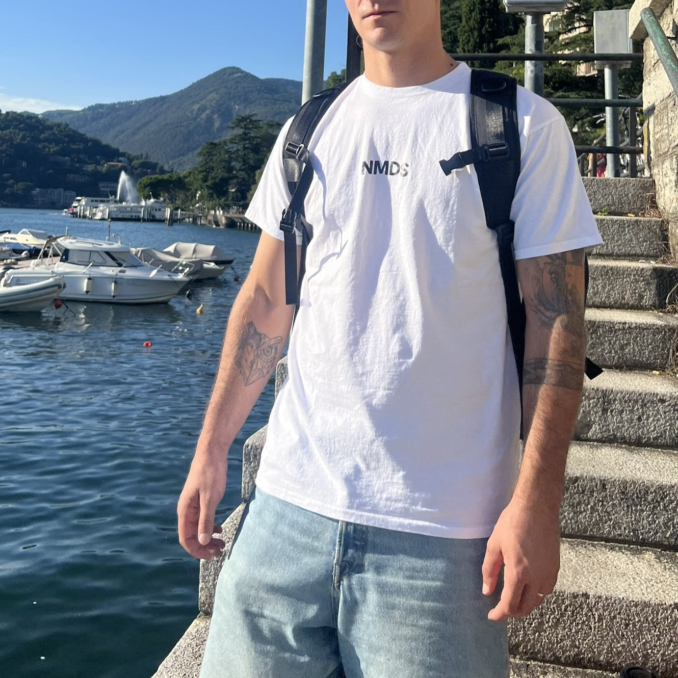 Camiseta NMDS unisex, estilo Nómadas 24/7 streetwear