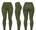 Leggins deportivos con bolsillo olive