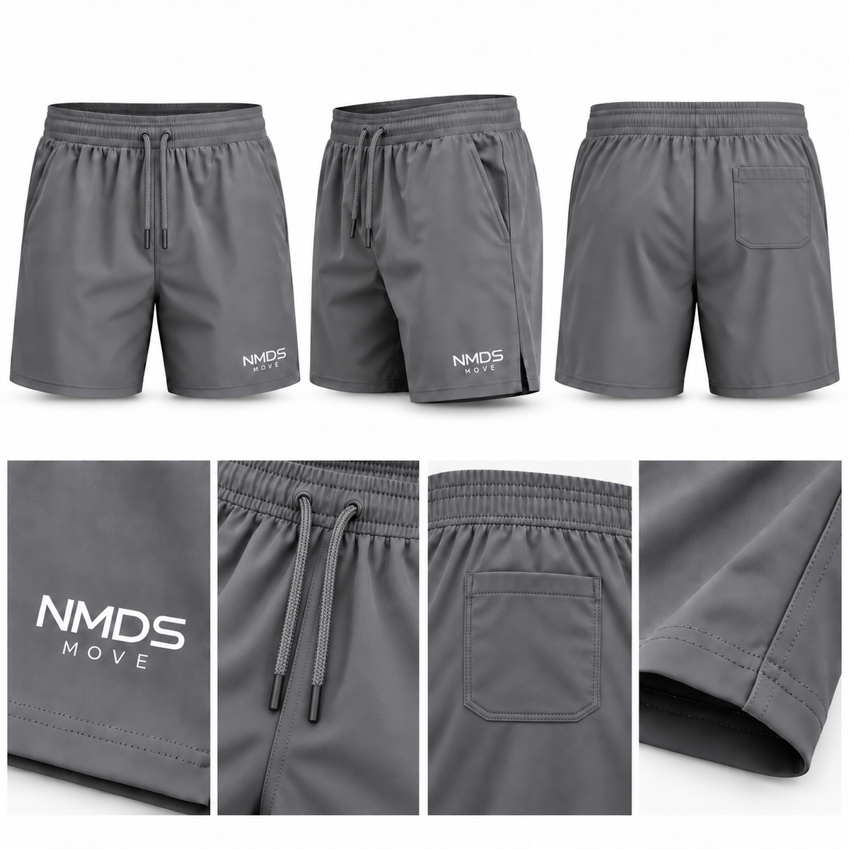 Pantalón gris hombre