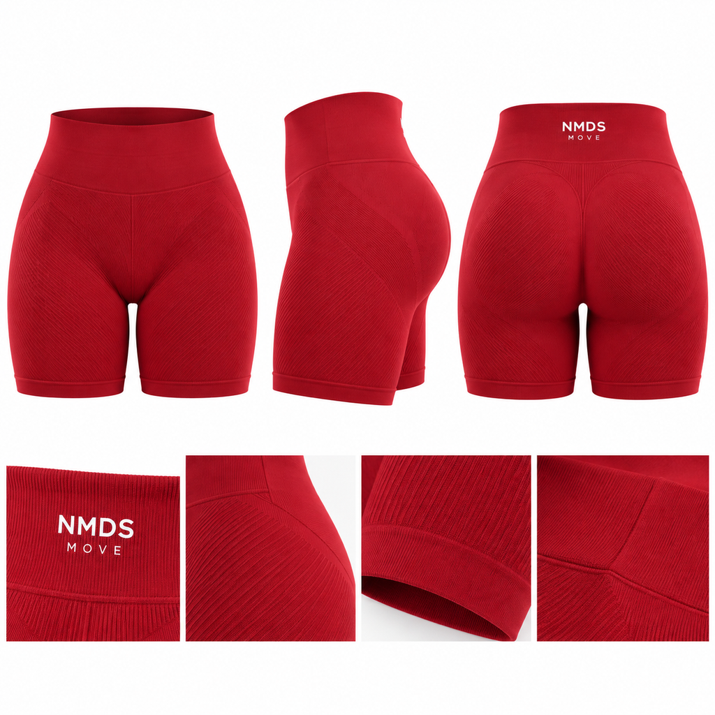 Short Deportivo Sculpt Rojo