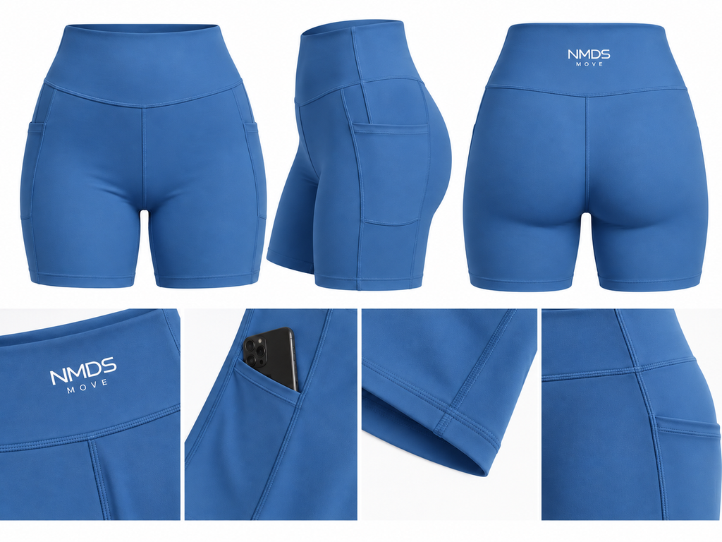 Short con bolsillo Blue