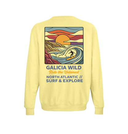 Sudadera cuello redondo Galicia Surf