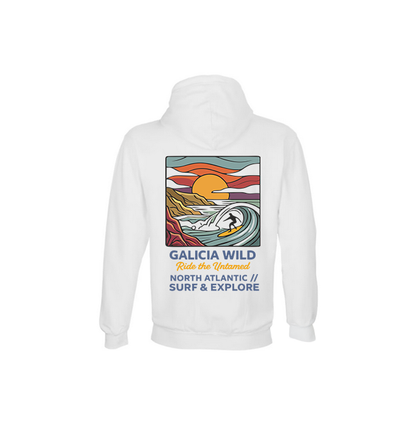 Sudadera con capucha Galicia Surf