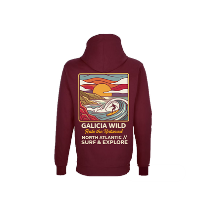 Sudadera con capucha Galicia Surf
