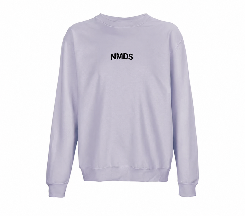 Sudadera NMDS 24/7 lila vista frontal