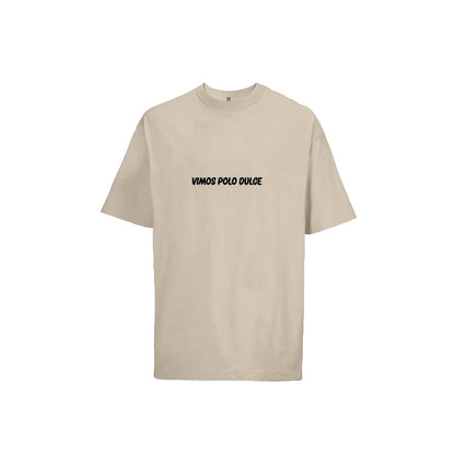 Camiseta Cleander Oversize linen vista frontal