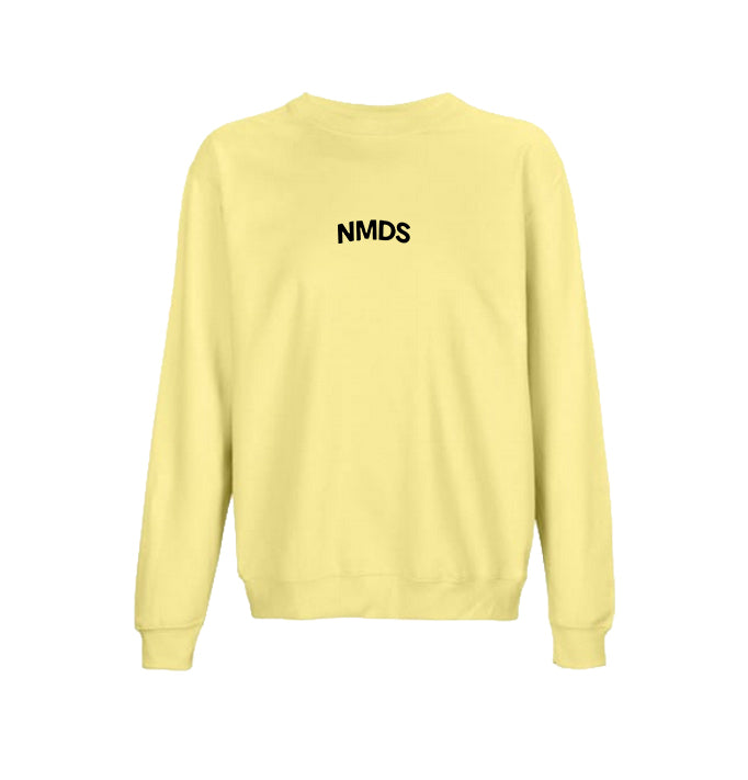 Sudadera NMDS 24/7 amarilla vista frontal