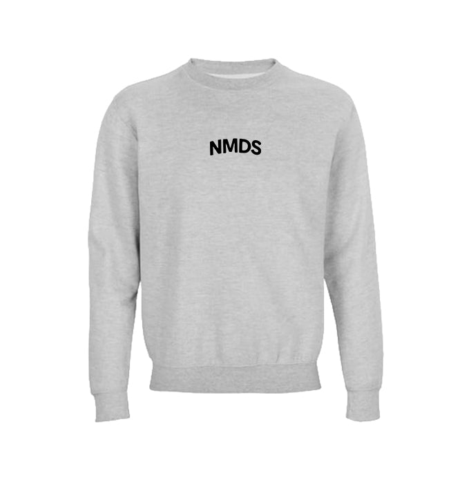 Sudadera NMDS 24/7 gris vista frontal